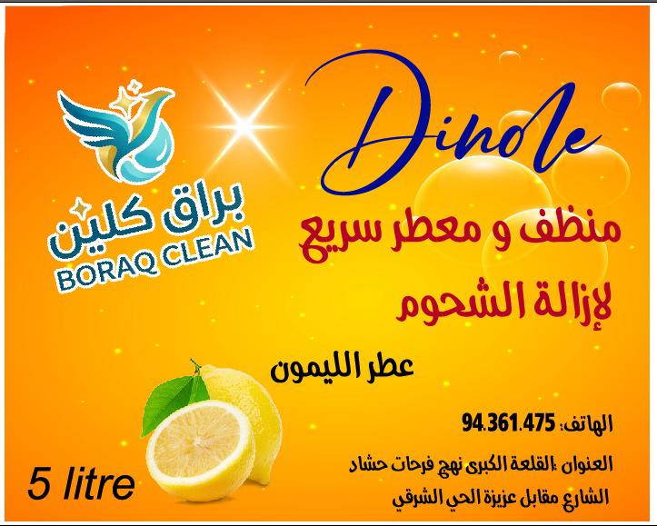 Denol parfum citron 5 litres