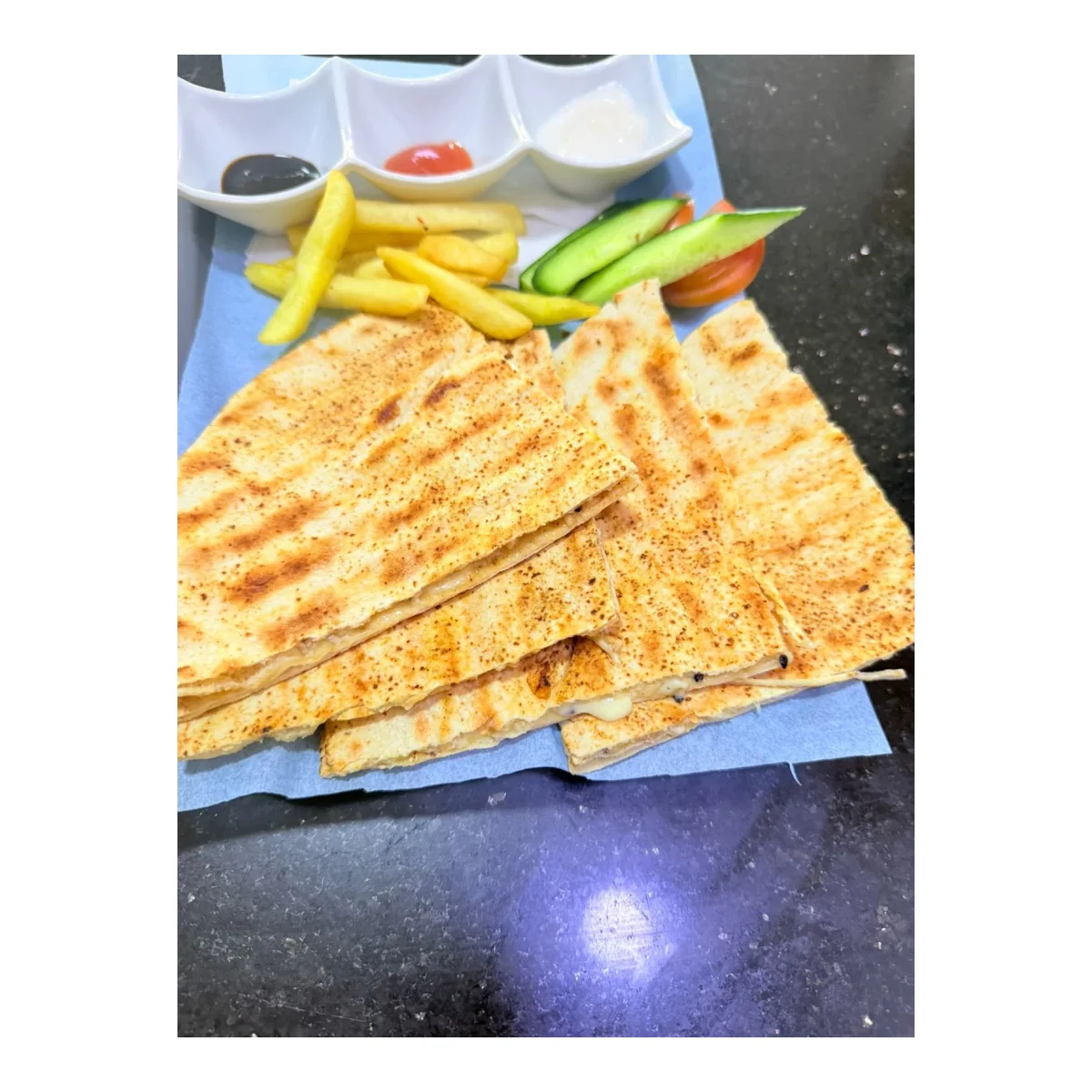 Arayes cheese